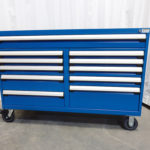 coffre à outils bleu