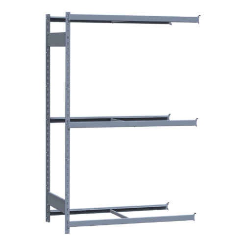 Mini-racking, 3 niveaux sans plateformes (48"L x 24"P x 75"H)(Ajout)