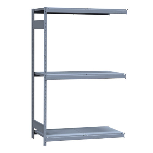 Mini-racking, 3 niveaux avec plateformes d'acier (48"L x 24"P x 75"H)(Ajout)