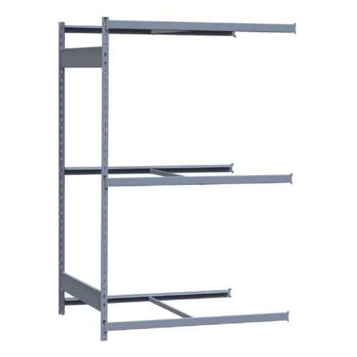 Mini-racking, 3 niveaux sans plateformes (48"L x 36"P x 75"H)(Ajout)