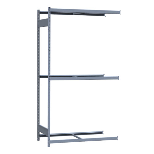 Mini-racking, 3 niveaux sans plateformes (48"L x 24"P x 87"H)(Ajout)