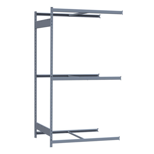Mini-racking, 3 niveaux sans plateformes (48"L x 36"P x 87"H)(Ajout)