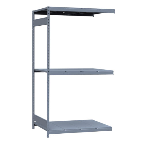 Mini-racking, 3 niveaux avec plateformes d'acier (48"L x 36"P x 87"H)(Ajout)