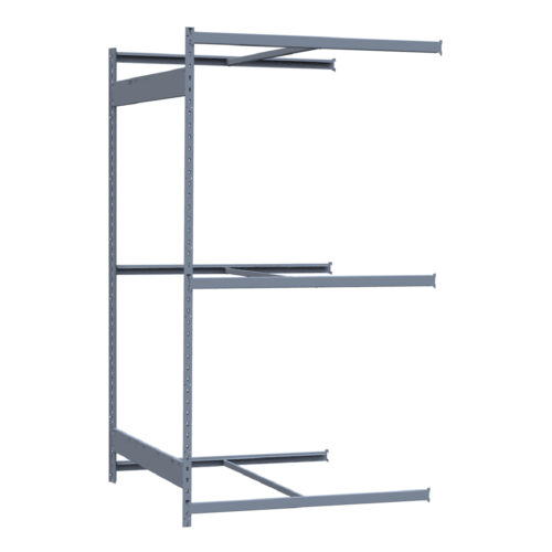 Mini-racking, 3 niveaux sans plateformes (48"L x 48"P x 87"H)(Ajout)