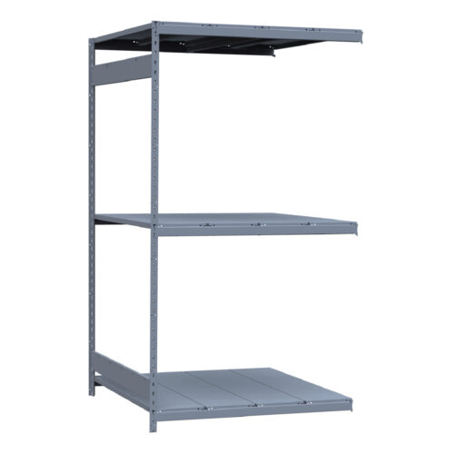 Mini-racking, 3 niveaux avec plateformes d'acier (48"L x 48"P x 87"H)(Ajout)