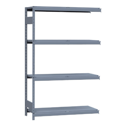 Mini-racking, 4 niveaux avec plateformes d'acier (48"L x 18"P x 75"H)(Ajout)