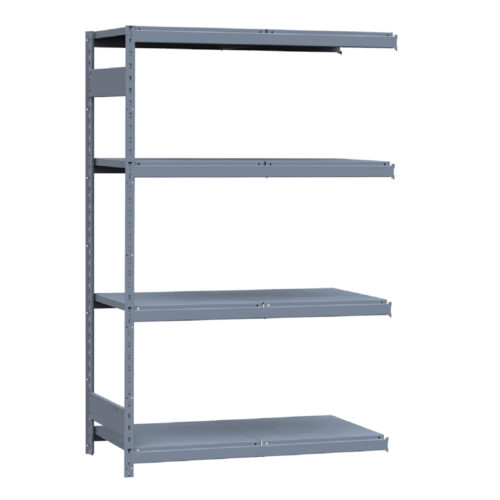 Mini-racking, 4 niveaux avec plateformes d'acier (48"L x 24"P x 75"H)(Ajout)