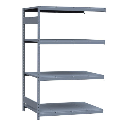 Mini-racking, 4 niveaux avec plateformes d'acier (48"L x 36"P x 75"H)(Ajout)
