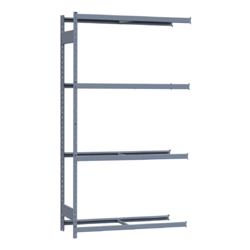 Mini-racking, 4 niveaux sans plateformes (48"L x 18"P x 87"H)(Ajout)