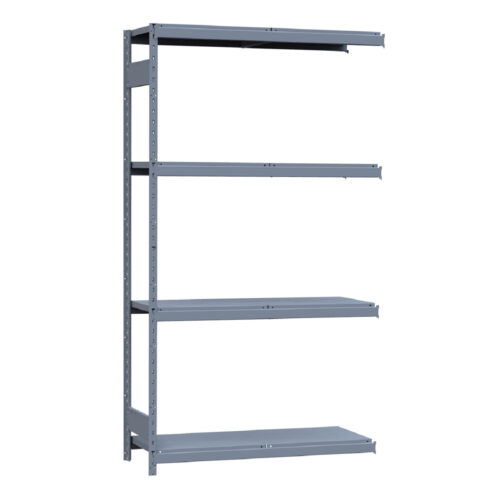 Mini-racking, 4 niveaux avec plateformes d'acier (48"L x 18"P x 87"H)(Ajout)