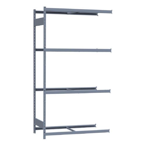 Mini-racking, 4 niveaux sans plateformes (48"L x 24"P x 87"H)(Ajout)