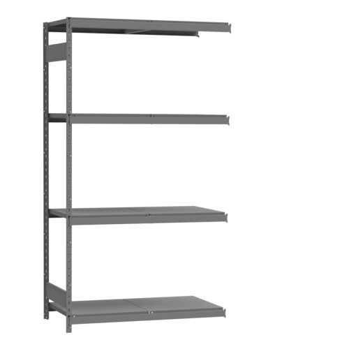 Mini-racking, 4 niveaux avec plateformes d'acier (48"L x 24"P x 87"H)(Ajout)
