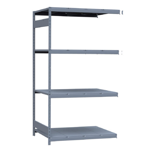 Mini-racking, 4 niveaux avec plateformes d'acier (48"L x 36"P x 87"H)(Ajout)