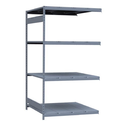 Mini-racking, 4 niveaux avec plateformes d'acier (48"L x 48"P x 87"H)(Ajout)