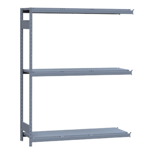 Mini-racking, 3 niveaux avec plateformes d'acier (60"L x 18"P x 75"H)(Ajout)