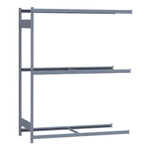 Mini-racking, 3 niveaux sans plateformes (60"L x 24"P x 75"H)(Ajout)