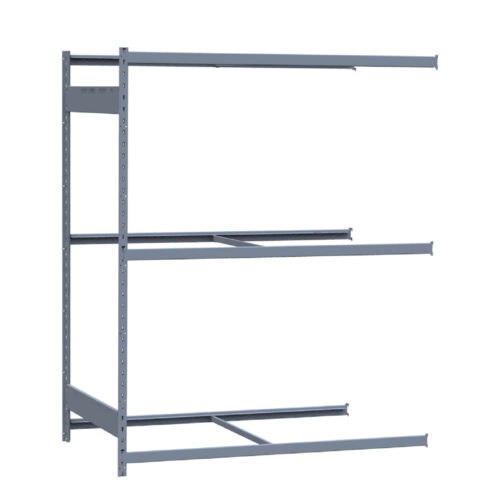 Mini-racking, 3 niveaux sans plateformes (60"L x 36"P x 75"H)(Ajout)