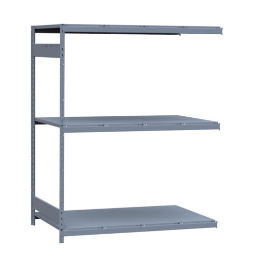 Mini-racking, 3 niveaux avec plateformes d'acier (60"L x 36"P x 75"H)(Ajout)