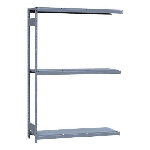 Mini-racking, 3 niveaux avec plateformes d'acier (60"L x 18"P x 87"H)(Ajout)