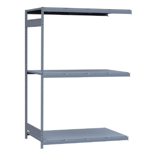 Mini-racking, 3 niveaux avec plateformes d'acier (60"L x 36"P x 87"H)(Ajout)