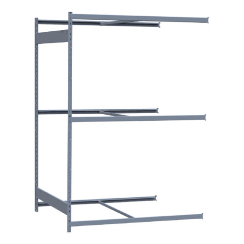 Mini-racking, 3 niveaux sans plateformes (60"L x 48"P x 87"H)(Ajout)
