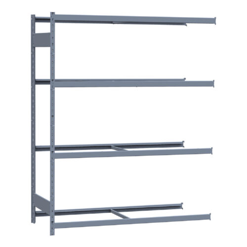 Mini-racking, 4 niveaux sans plateformes (60"L x 24"P x 75"H)(Ajout)