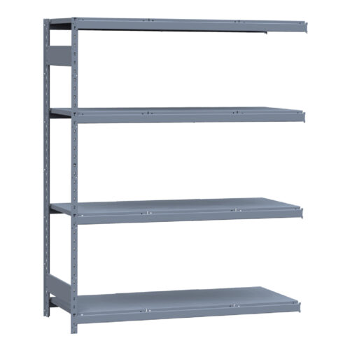 Mini-racking, 4 niveaux avec plateformes d'acier (60"L x 24"P x 75"H)(Ajout)