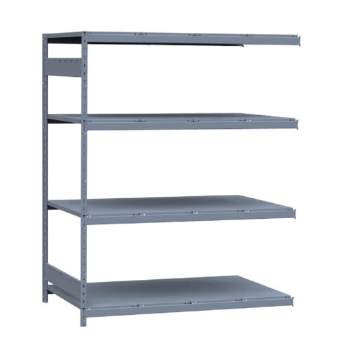 Mini-racking, 4 niveaux avec plateformes d'acier (60"L x 36"P x 75"H)(Ajout)