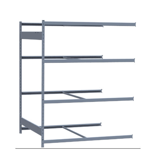 Mini-racking, 4 niveaux sans plateformes (60"L x 48"P x 75"H)(Ajout)