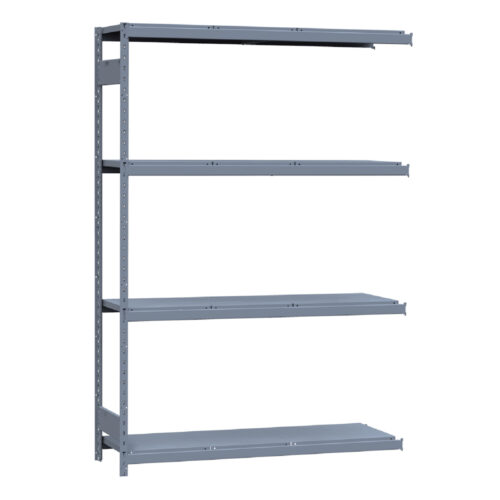 Mini-racking, 4 niveaux avec plateformes d'acier (60"L x 18"P x 87"H)(Ajout)