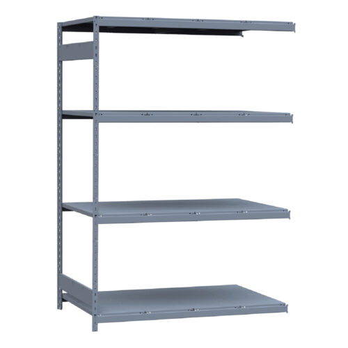 Mini-racking, 4 niveaux avec plateformes d'acier (60"L x 36"P x 87"H)(Ajout)