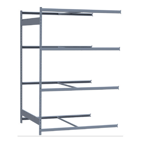 Mini-racking, 4 niveaux sans plateformes (60"L x 48"P x 87"H)(Ajout)