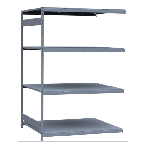 Mini-racking, 4 niveaux avec plateformes d'acier (60"L x 48"P x 87"H)(Ajout)