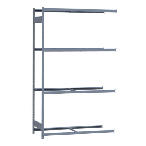 Mini-racking, 4 niveaux sans plateformes (60"L x 24"P x 99"H)(Ajout)