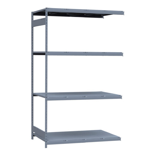 Mini-racking, 4 niveaux avec plateformes d'acier (60"L x 36"P x 99"H)(Ajout)