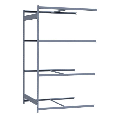 Mini-racking, 4 niveaux sans plateformes (60"L x 48"P x 99"H)(Ajout)