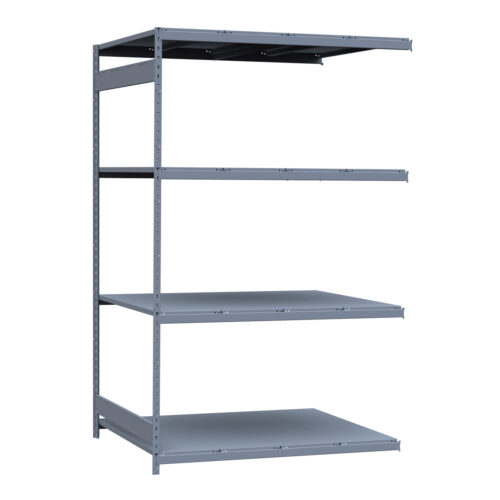 Mini-racking, 4 niveaux avec plateformes d'acier (60"L x 48"P x 99"H)(Ajout)