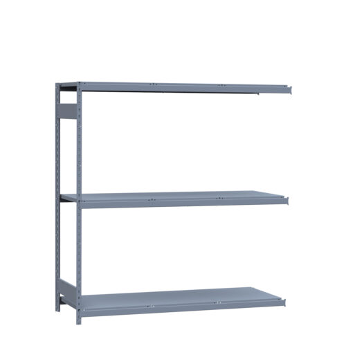 Mini-racking, 3 niveaux avec plateformes d'acier (72"L x 24"P x 75"H)(Ajout)
