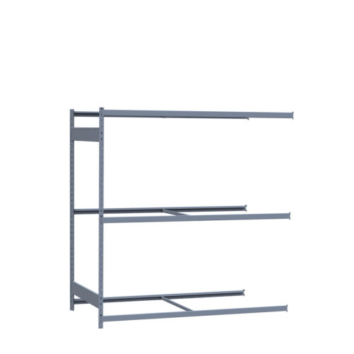 Mini-racking, 3 niveaux sans plateformes (72"L x 36"P x 75"H)(Ajout)