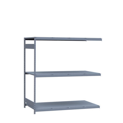 Mini-racking, 3 niveaux avec plateformes d'acier (72"L x 36"P x 75"H)(Ajout)