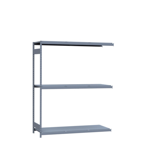 Mini-racking, 3 niveaux avec plateformes d'acier (72"L x 24"P x 87"H)(Ajout)