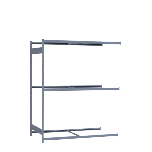 Mini-racking, 3 niveaux sans plateformes (72"L x 36"P x 87"H)(Ajout)
