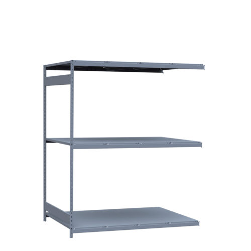 Mini-racking, 3 niveaux avec plateformes d'acier (72"L x 48"P x 87"H)(Ajout)