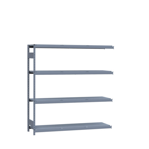Mini-racking, 4 niveaux avec plateformes d'acier (72"L x 18"P x 75"H)(Ajout)