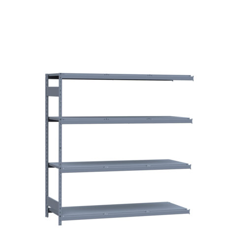 Mini-racking, 4 niveaux avec plateformes d'acier (72"L x 24"P x 75"H)(Ajout)