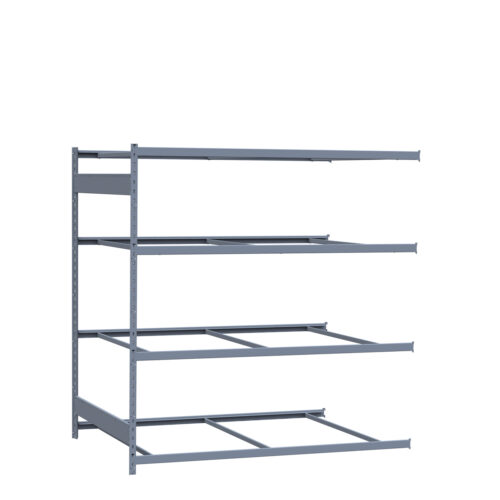 Mini-racking, 4 niveaux sans plateformes (72"L x 48"P x 75"H)(Ajout)