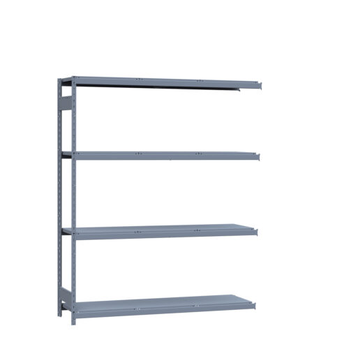 Mini-racking, 4 niveaux avec plateformes d'acier (72"L x 18"P x 87"H)(Ajout)