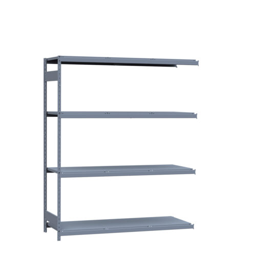 Mini-racking, 4 niveaux avec plateformes d'acier (72"L x 24"P x 87"H)(Ajout)
