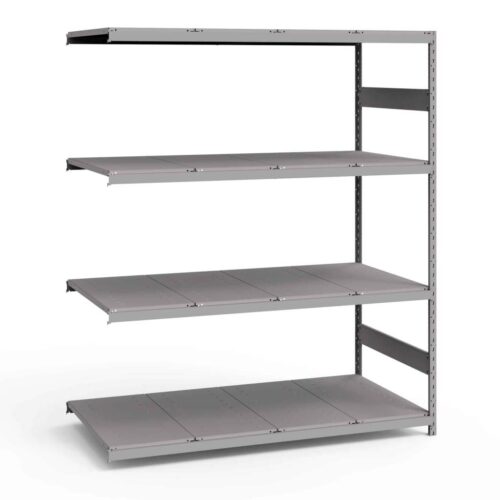 Mini-racking, 4 niveaux avec plateformes d'acier (72"L x 36"P x 87"H)(Ajout)