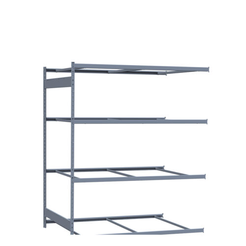 Mini-racking, 4 niveaux sans plateformes (72"L x 48"P x 87"H)(Ajout)